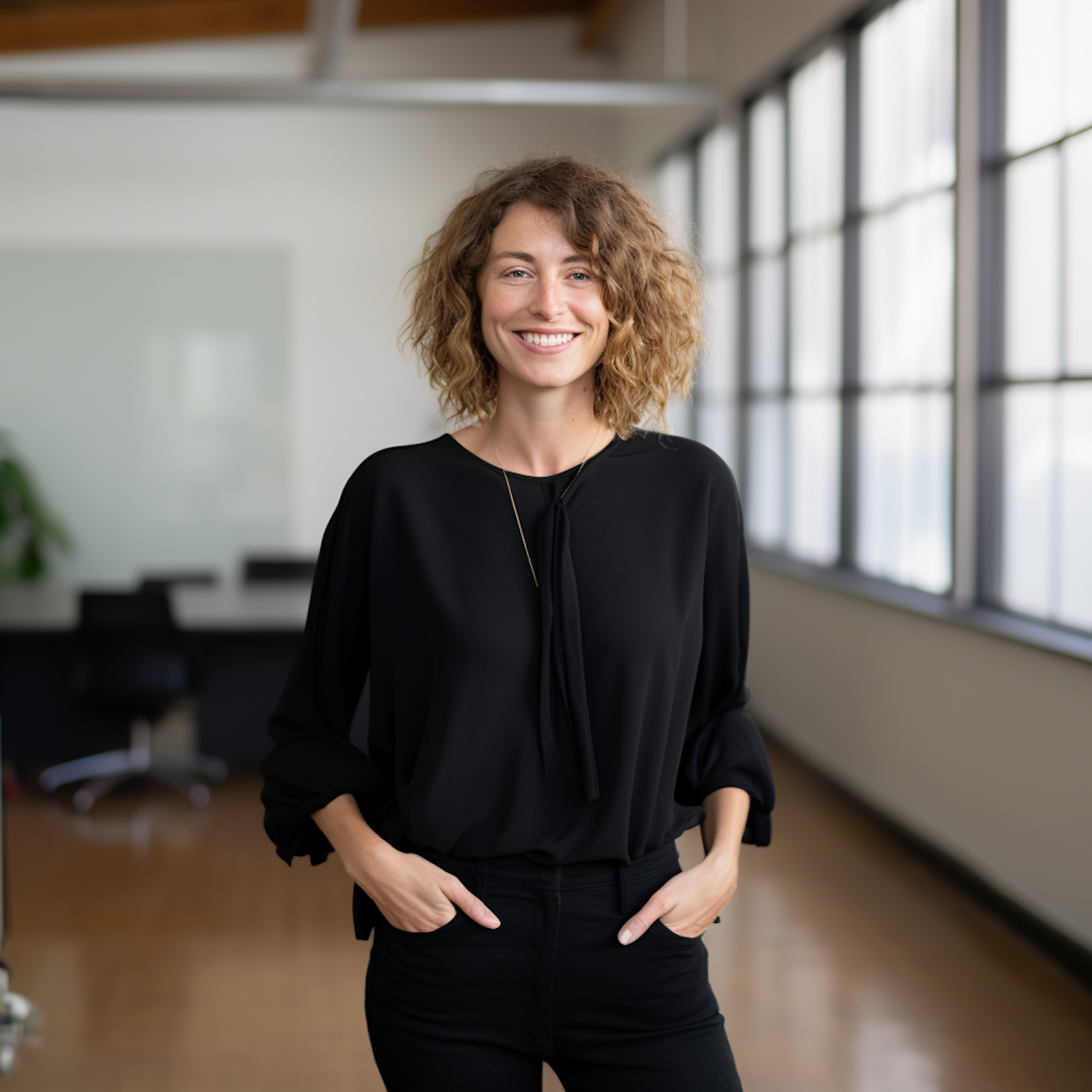 Confident Professional Woman in Office