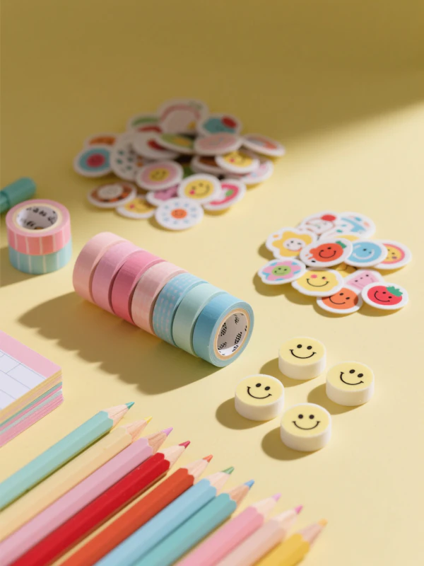 Colorful Stationery Layout