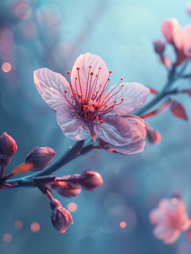 Cherry Blossom Close-Up