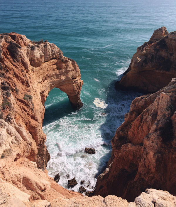 Coastal Rock Arch View