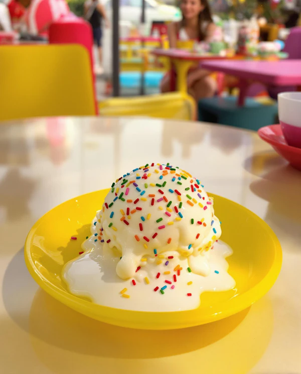 Vanilla Ice Cream Delight