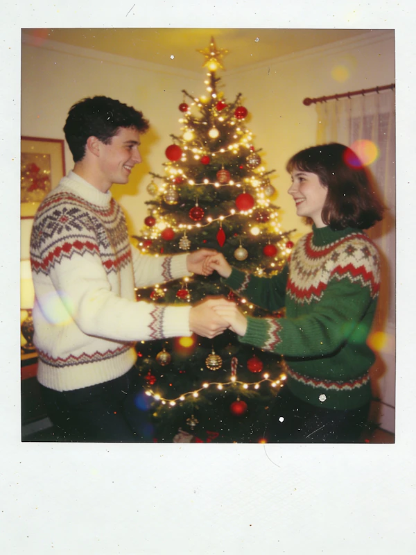 Festive Holiday Scene