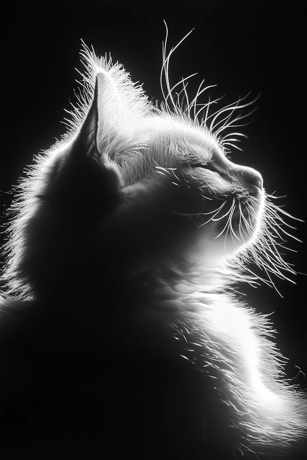 Dramatic Cat Profile