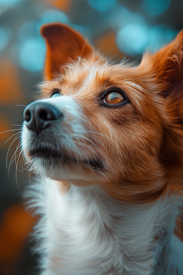 Serene Dog Portrait