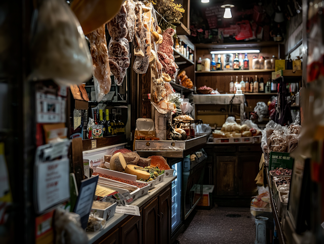 Traditional Delicatessen Interior