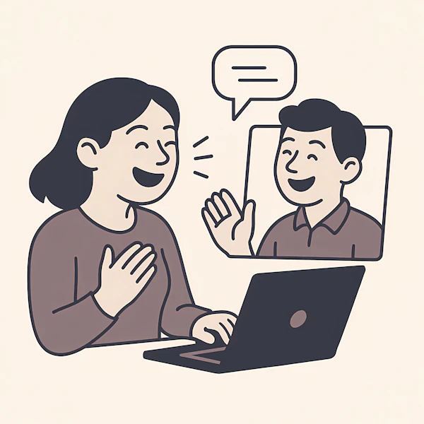 Virtual Meeting Scene