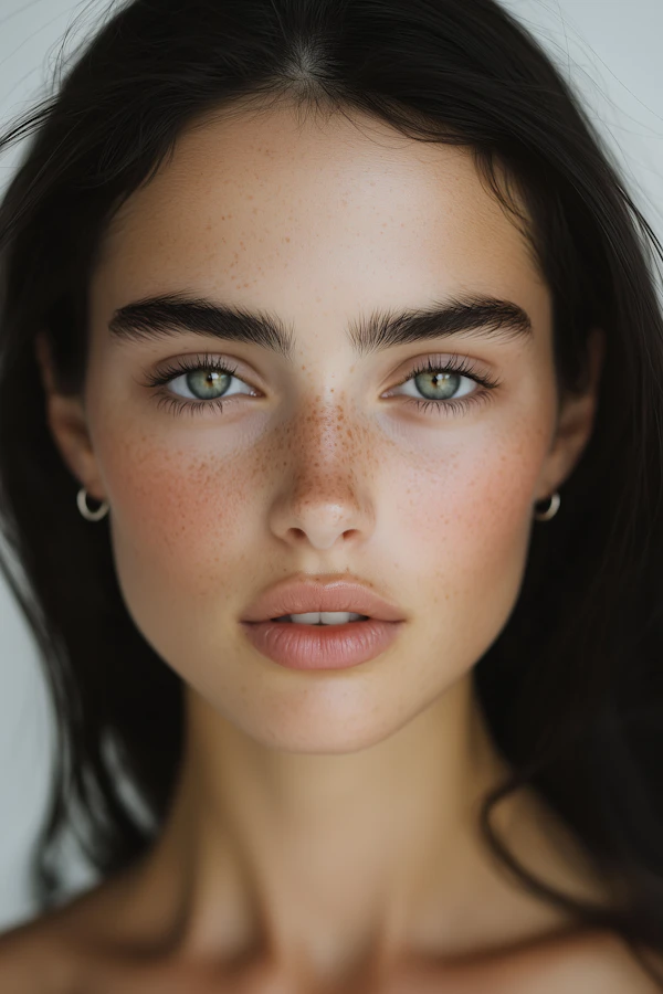Freckled Portrait