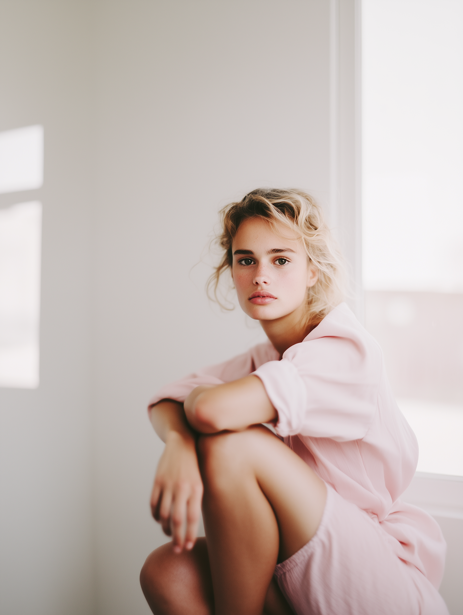 Serene Portrait of a Young Woman