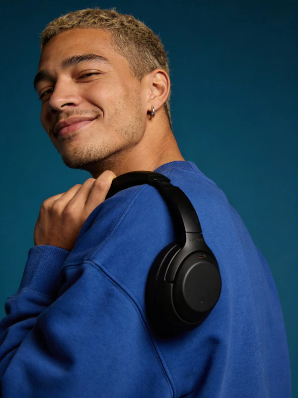 Person with Headphones