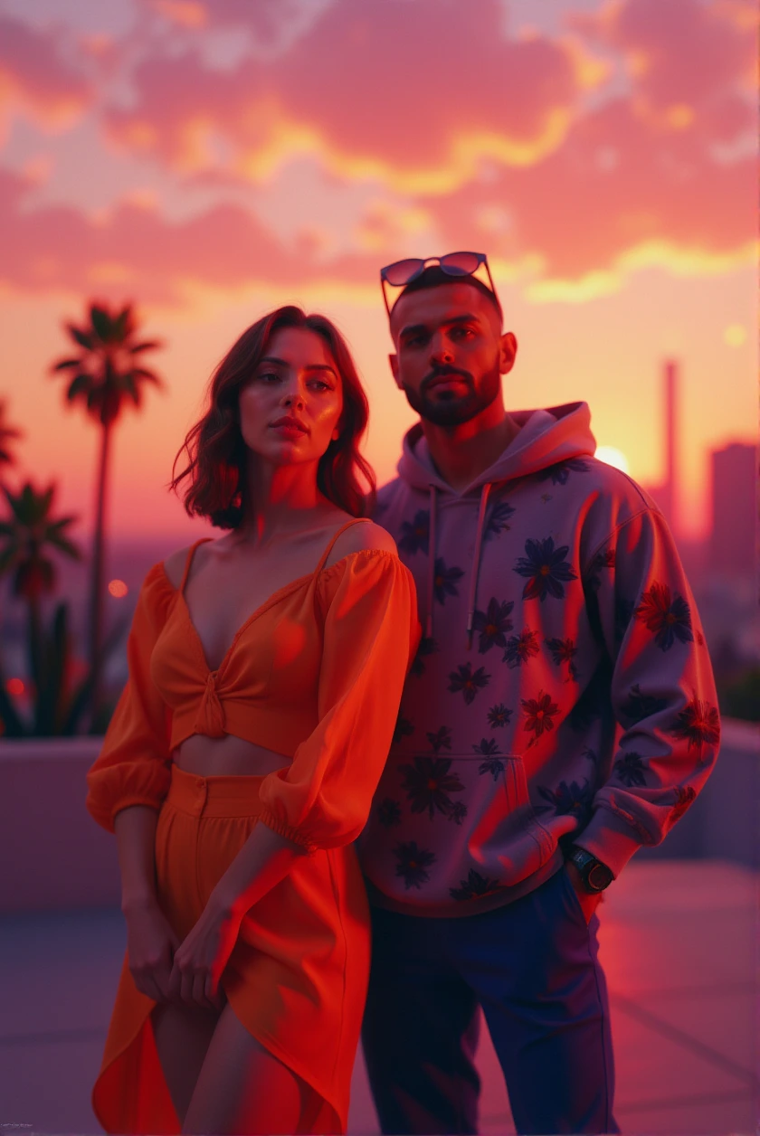 Sunset Couple Portrait