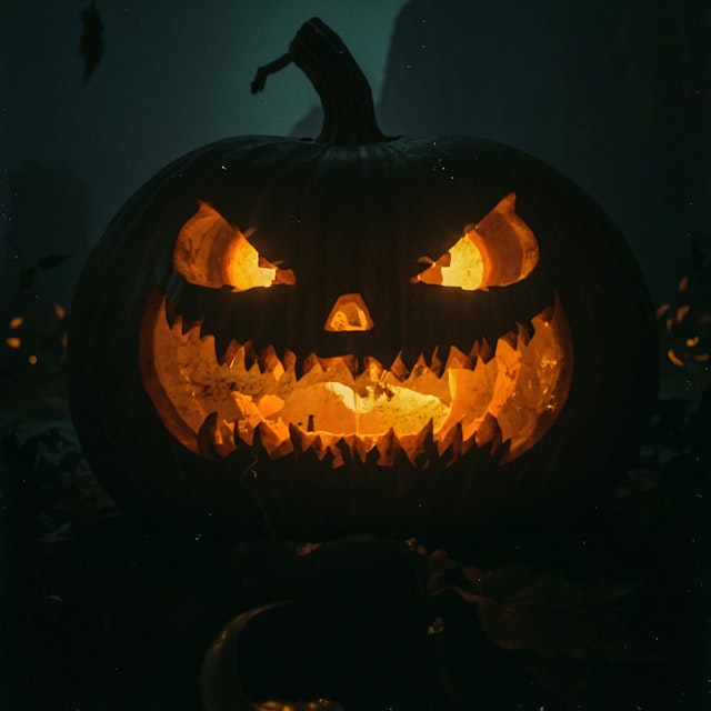 Spooky Jack-o'-Lantern