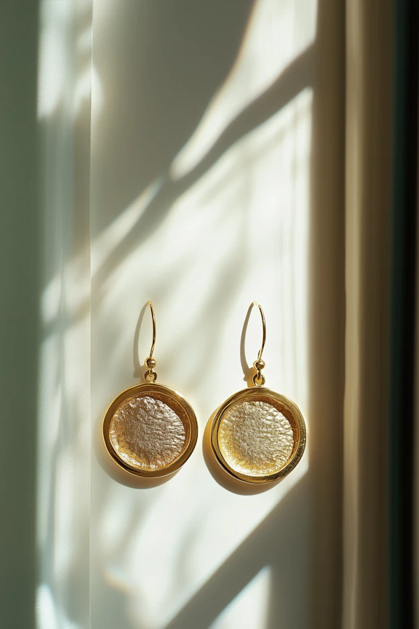 Elegant Gold Earrings