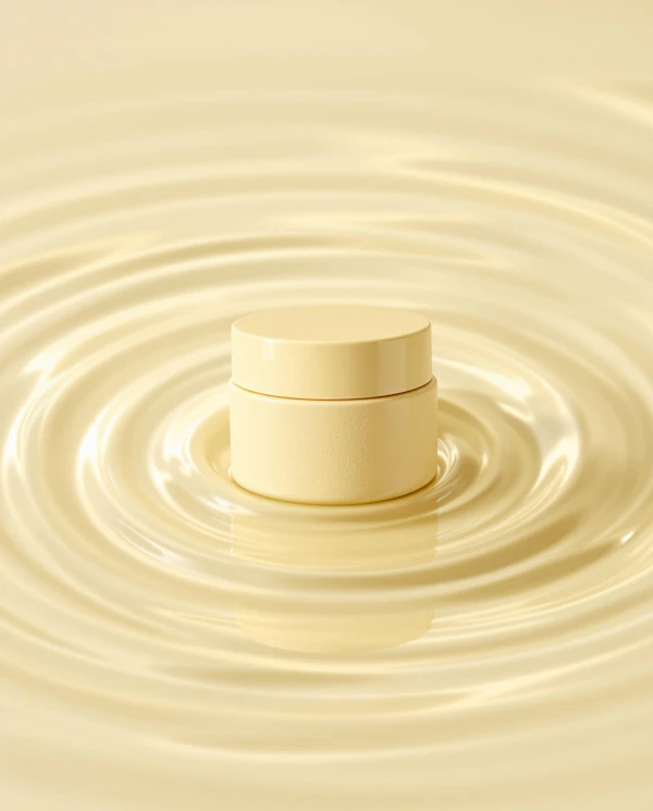Cream Container Display