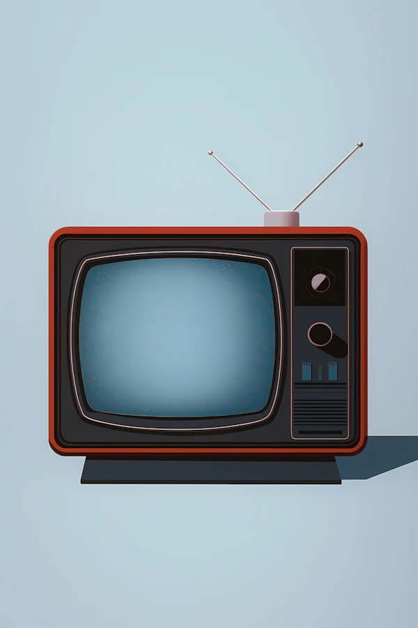 Vintage Television Set