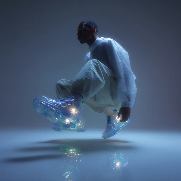 Futuristic Glow Portrait