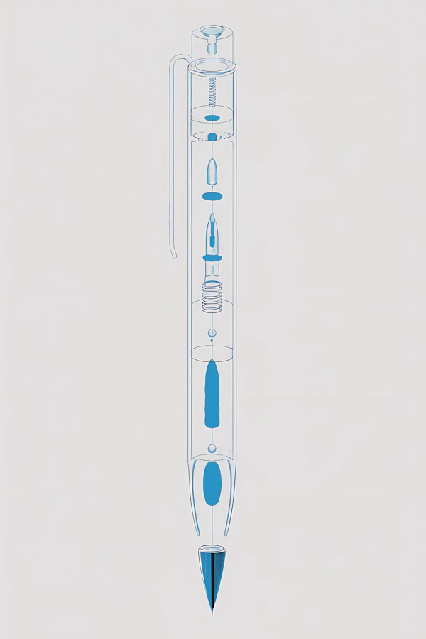 Pen Mechanism Diagram