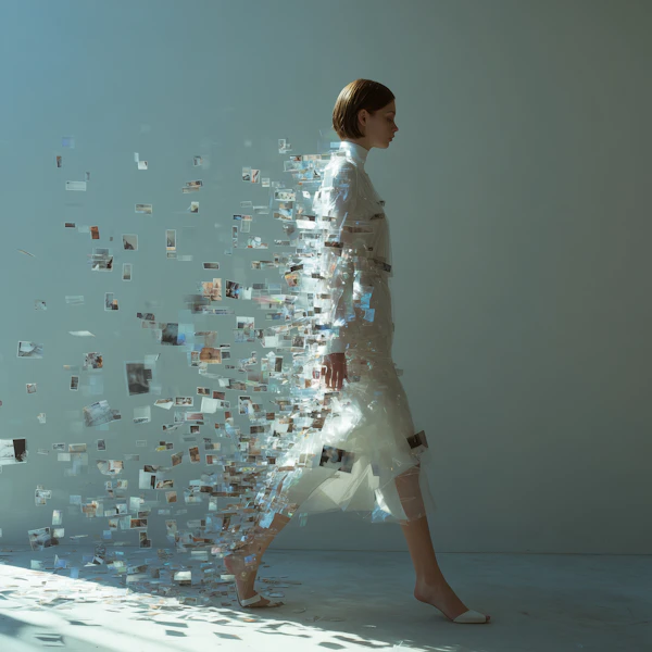 Surreal Dress Cascade