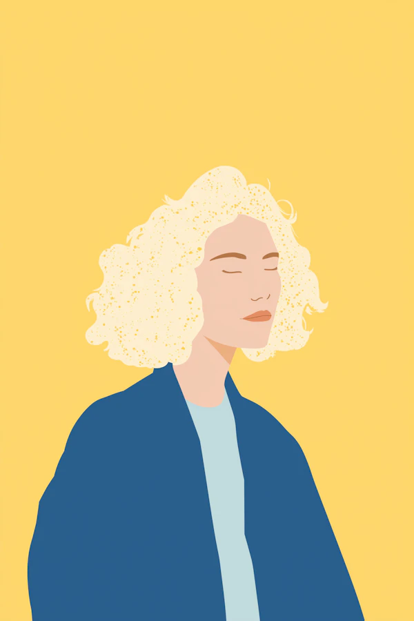 Serene Portrait Art