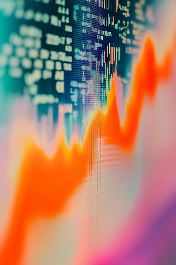 Abstract Stock Market Art