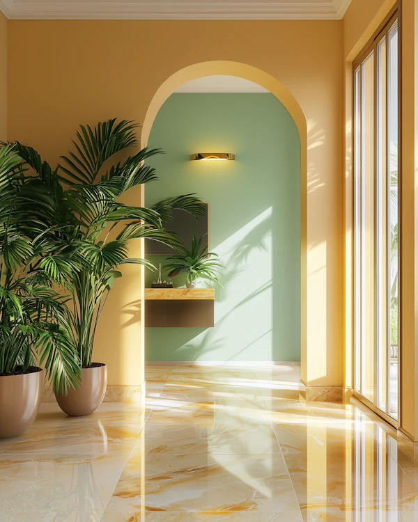 Modern Tropical Interior