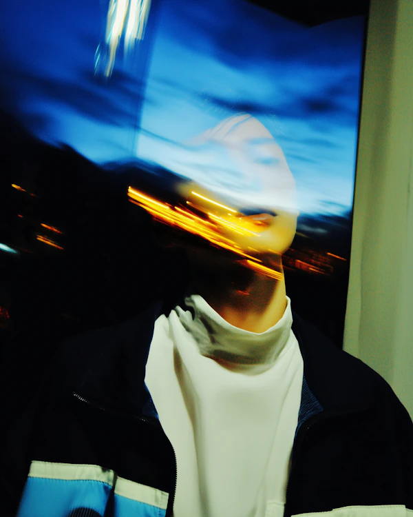 Surreal Twilight Portrait