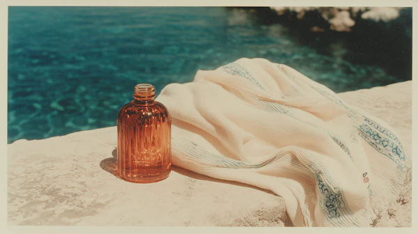 Serene Glass and Water