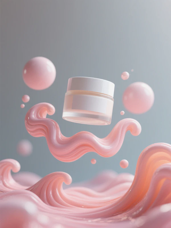 Cosmetic Cream Jar Art