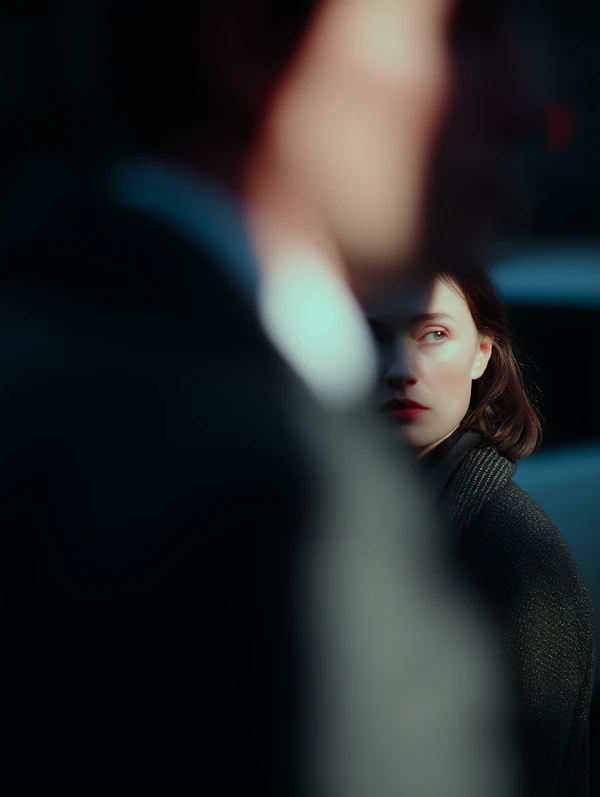 Moody Cinematic Portrait