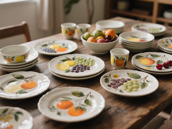 Rustic Fruit Tableware