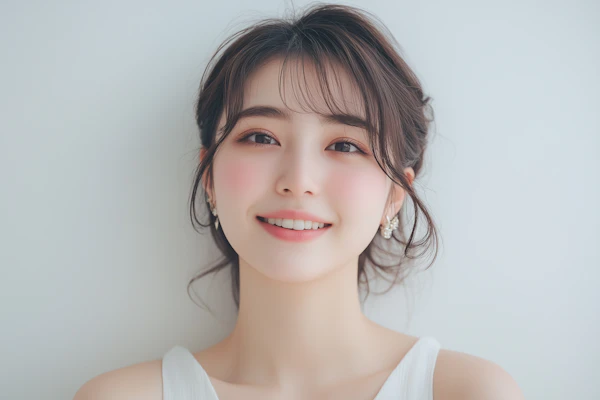 Radiant Asian Woman