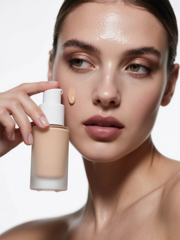 Woman with Foundation