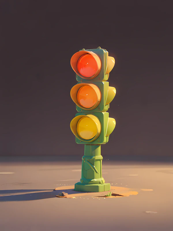Stylized Traffic Light