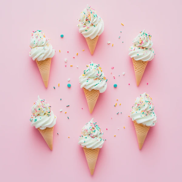 Ice Cream Cones Layout