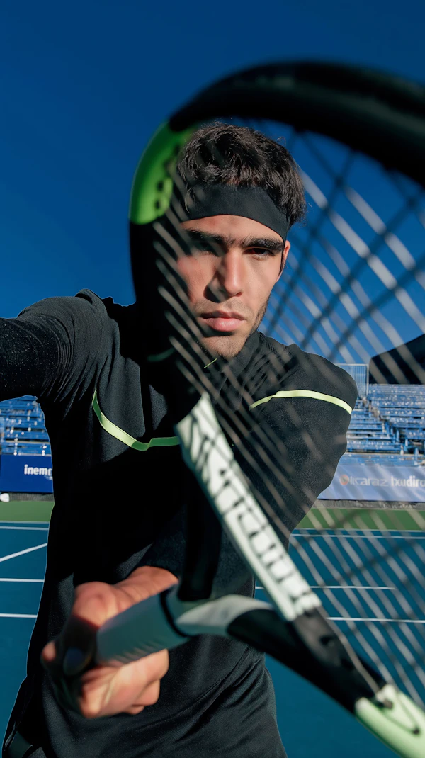 Tennis Action Shot