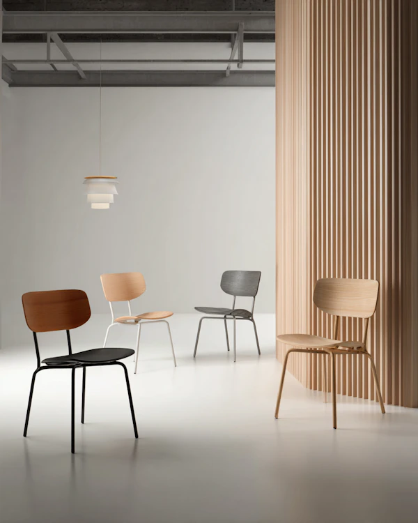 Minimalist Chairs Display