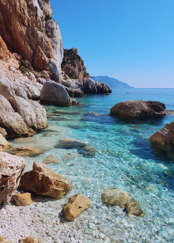 Serene Coastal Landscape