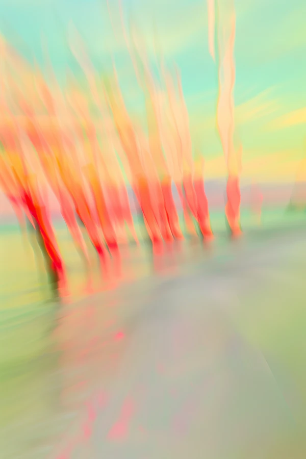 Abstract Flame Streaks