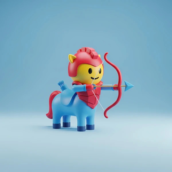 Colorful Centaur Illustration