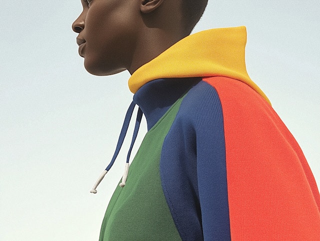 Colorful Hoodie Fashion Profile