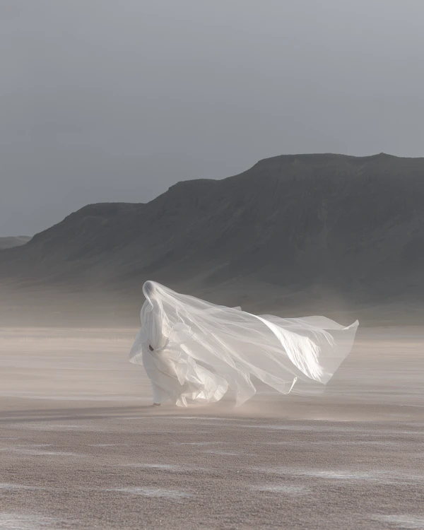 Ethereal Desert Figure