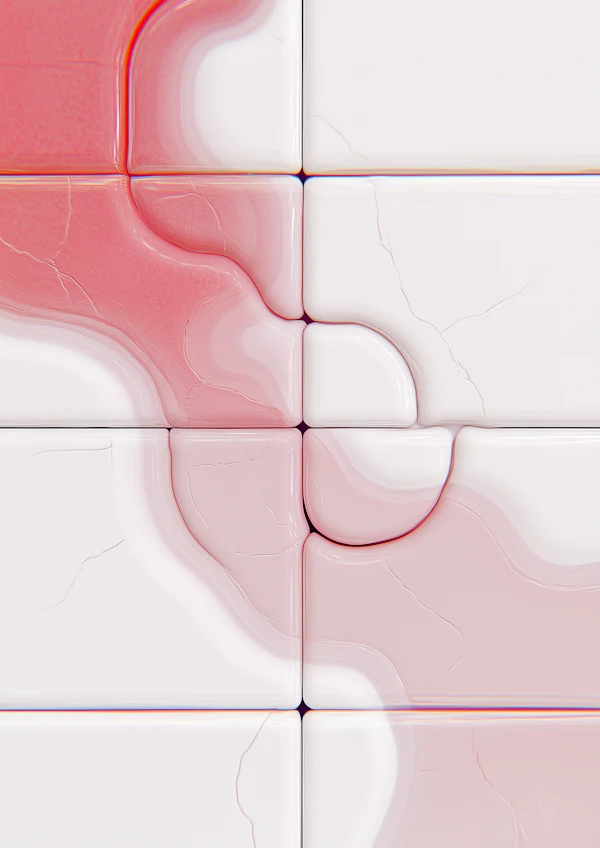 Glossy Gradient Tiles