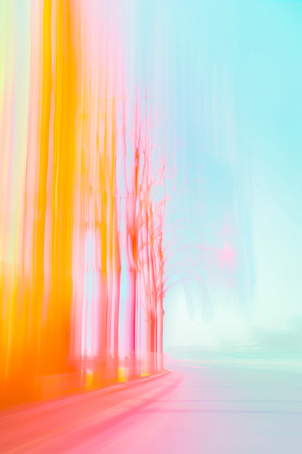 Dreamy Abstract Road