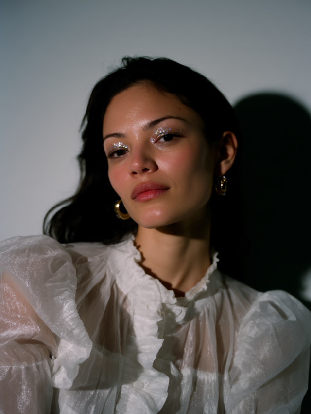 Elegant Portrait Close-Up