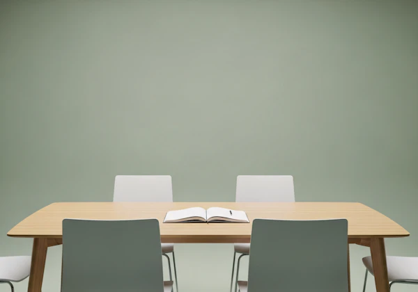Minimalist Study Scene