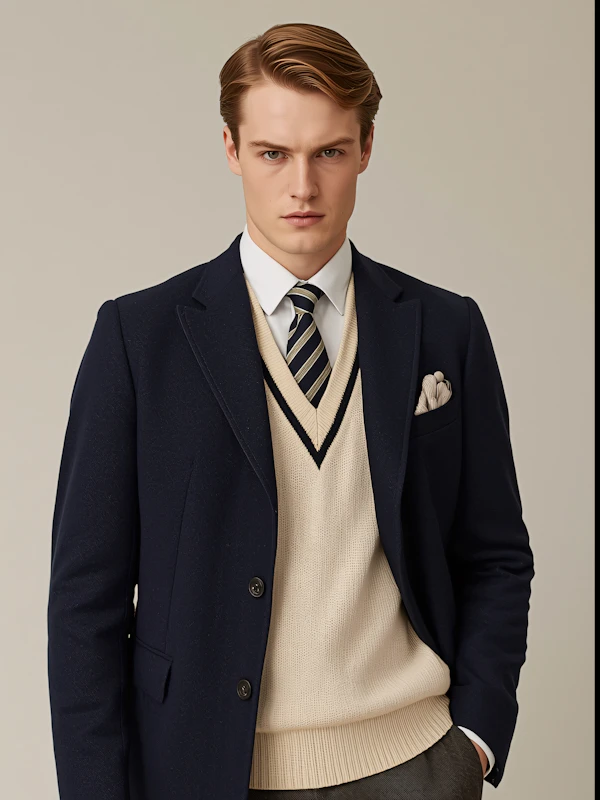 Formal Portrait of Man