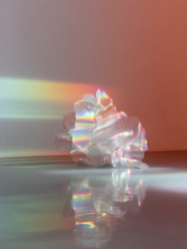 Abstract Glass Art