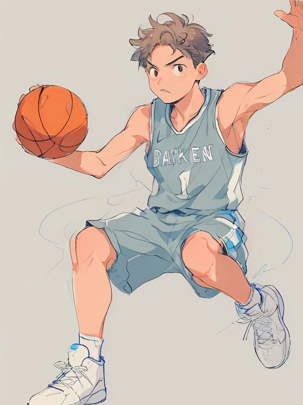 Basketball Player Action