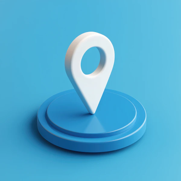 Minimalist Location Pin