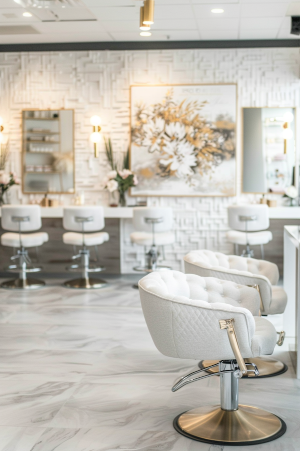 Modern Hair Salon Interior