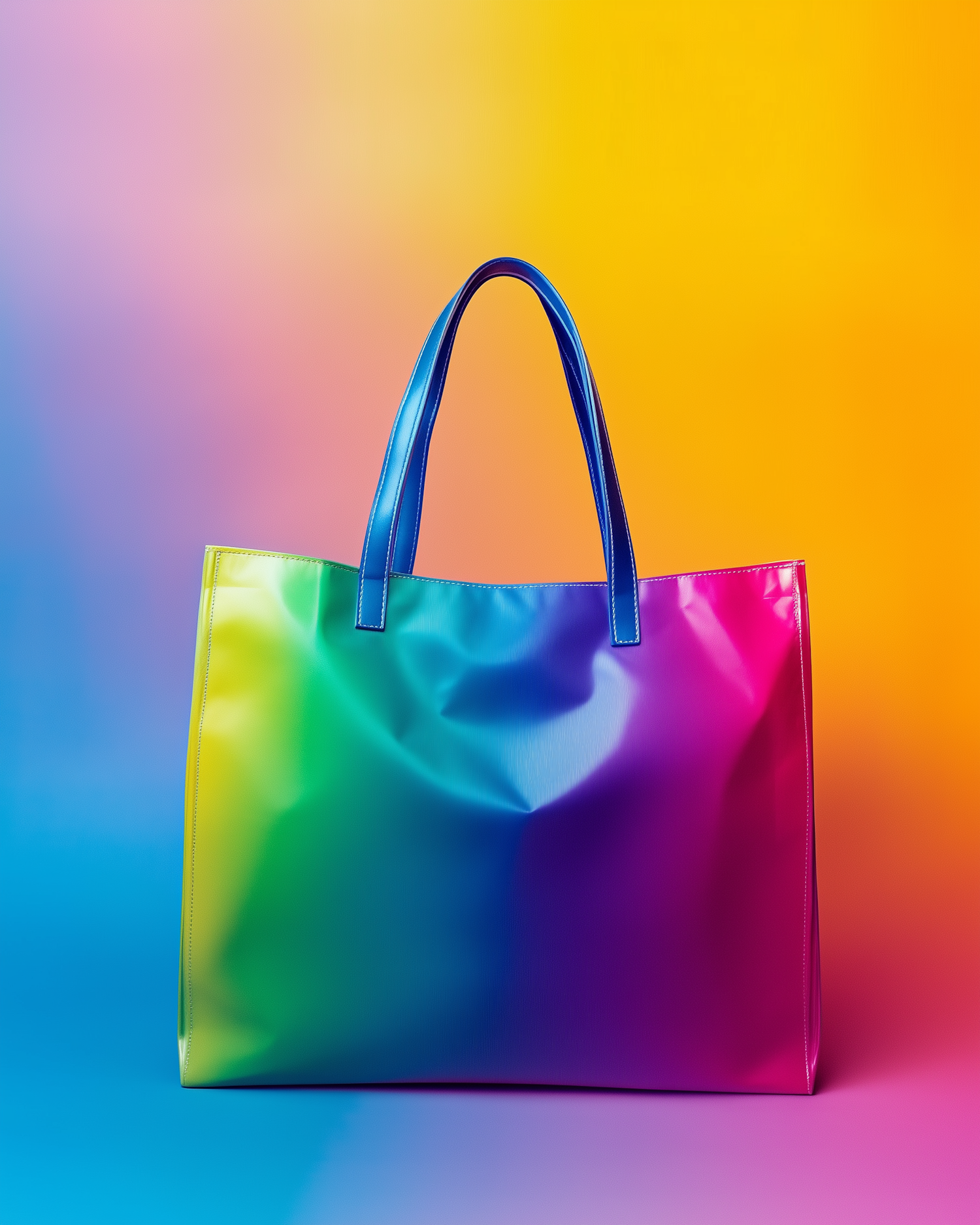 Vibrant Multicolored Tote Bag